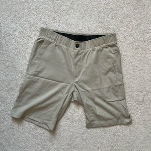 Tan under armor shorts